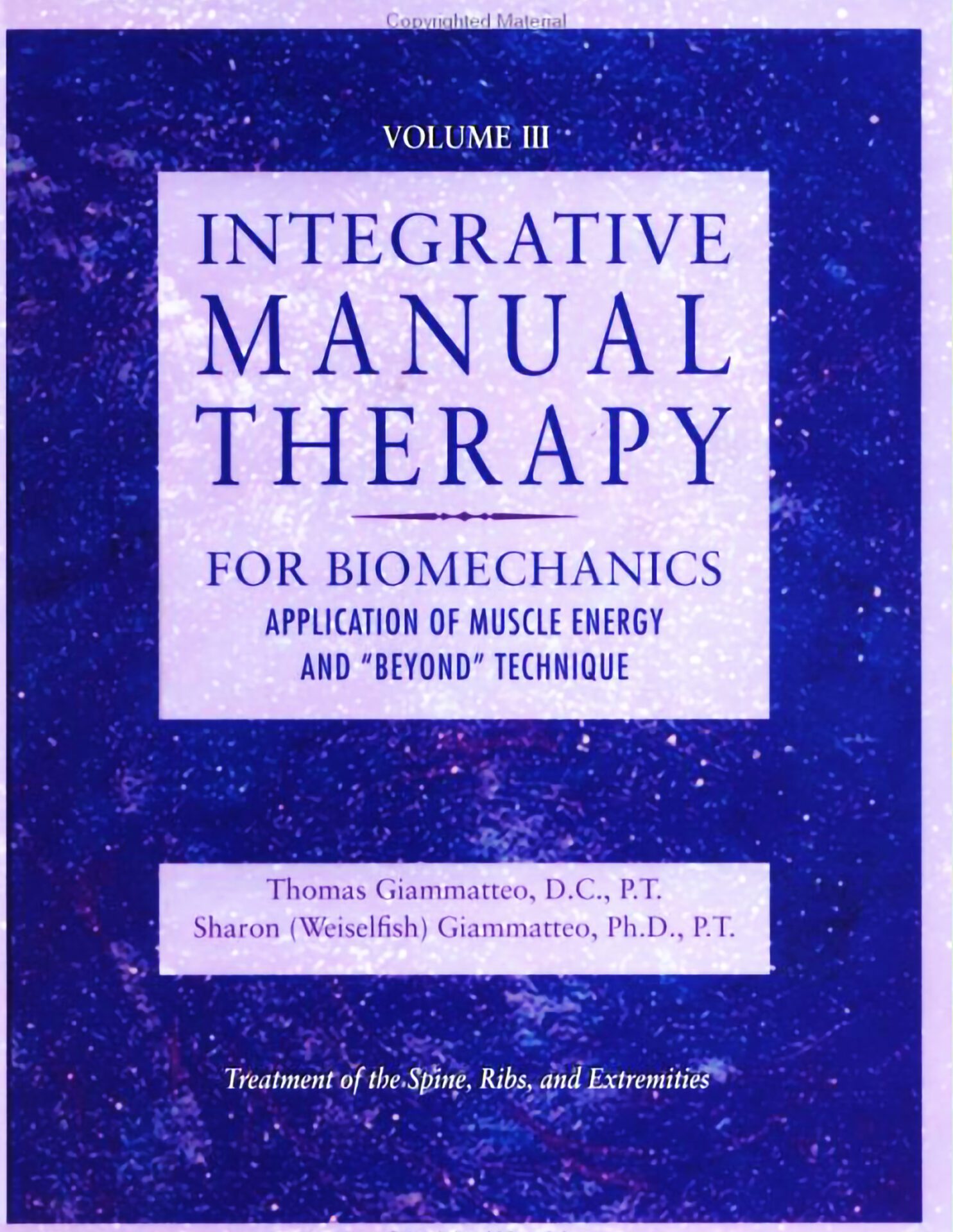 MT for Biomechanics Muscle Energy Beyond Book